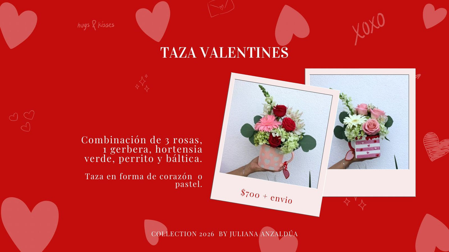 Taza valentines (14 Feb)