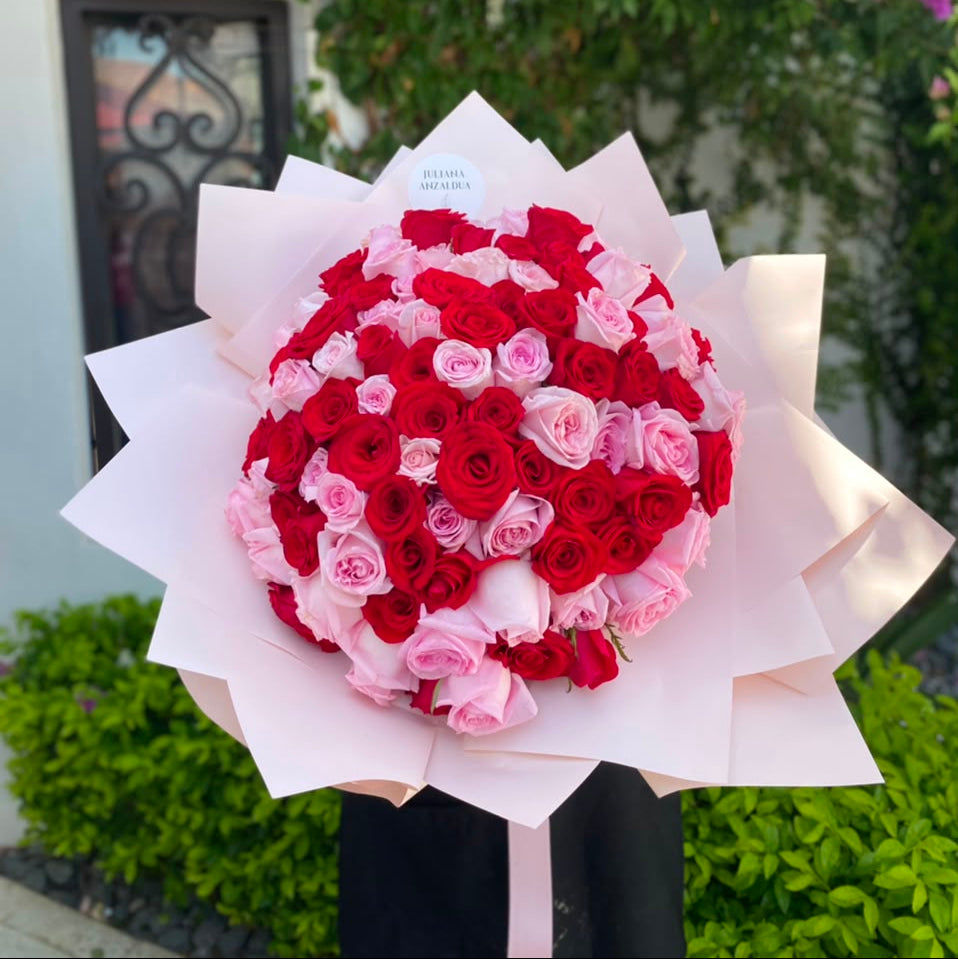 Bouquet 100 roses